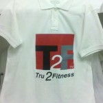 T2F White Polo (w/large logo) (Copy)